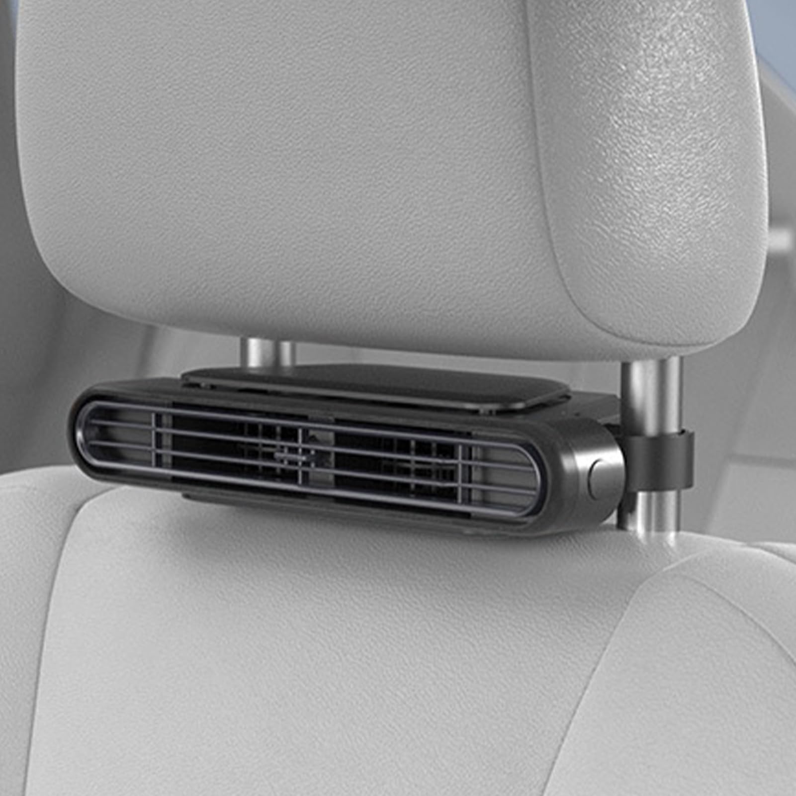Ventilatore per auto - Raffreddamento 12 V | Circolatore d'aria portatile per cruscotto per SUV, RV, camion, doppia testa girevole a 360°, presa accendisigari