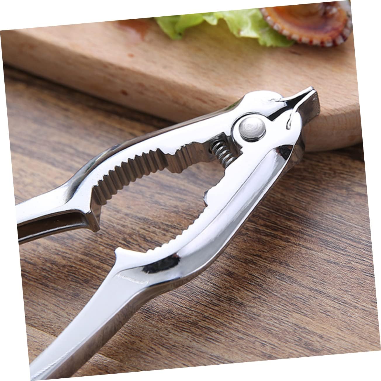 MAGICLULU 3pcs Multifunctional Seafood Tools Clam Knife Oyster Shucker Zinc Alloy Kitchen Gadget Shellfish Remover Easy Open Crabs and Shrimp