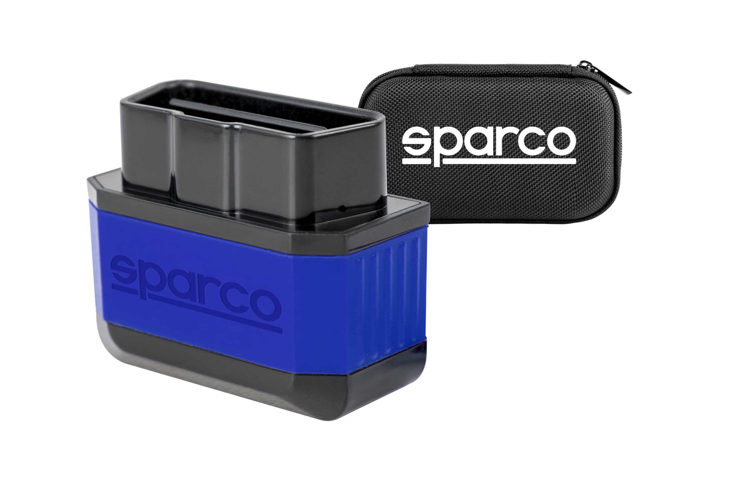 Sparco Multi-brand Car Diagnostic Device OBD2 Bluetooth 5.2 Scanner for iOS and Android DTC Error Code Reader Fault Clearance Real-time Engine Monitoring and Emissions Test