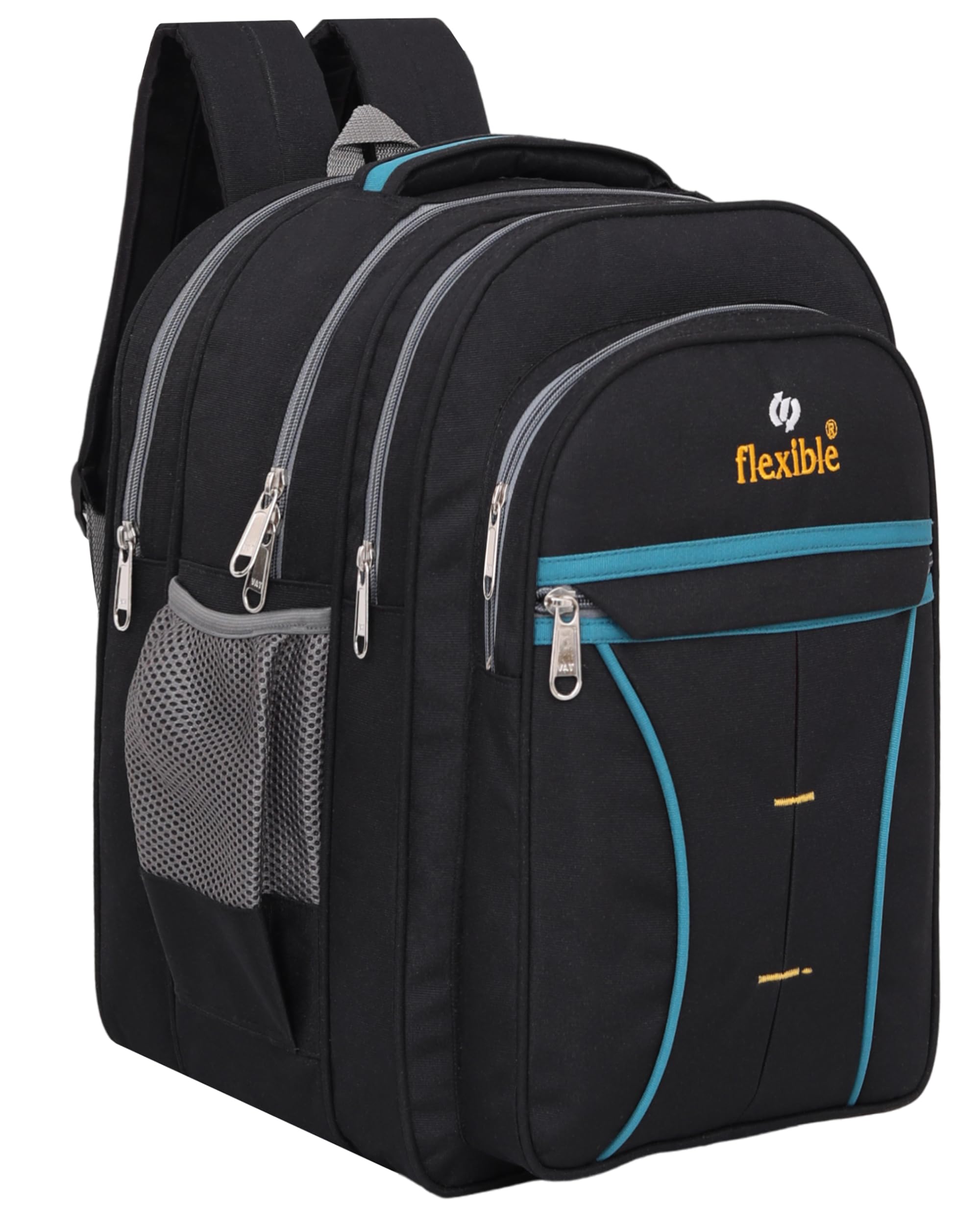 Flexible bags 60L Large School Bag For 5Th To 10Th Class, College Bag, Tution Bag Waterproof For Both Boys And Girls | Navy Blue |