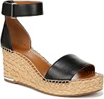 Franco Sarto femmes Clemens Raffia Espadrille Wedge Sandales Espadrille Wedge Sandale