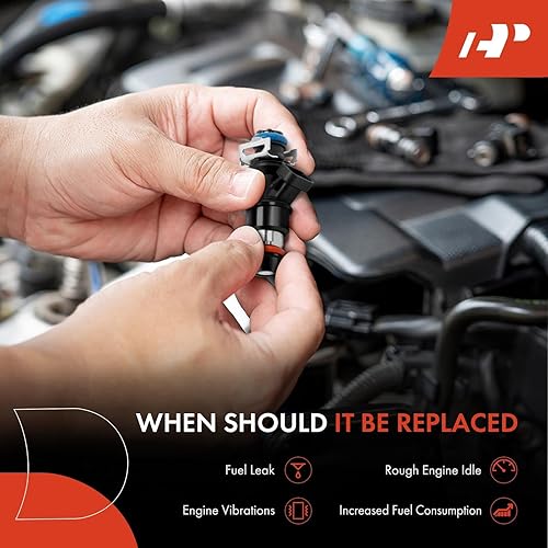 Miniatura 4 de A-Premium 8 inyectores de combustible de 4 agujeros compatibles con Chevy Silverado 1500 2500 3500, Tahoe, Suburban y GMC Sierra, Yukon, Savana,