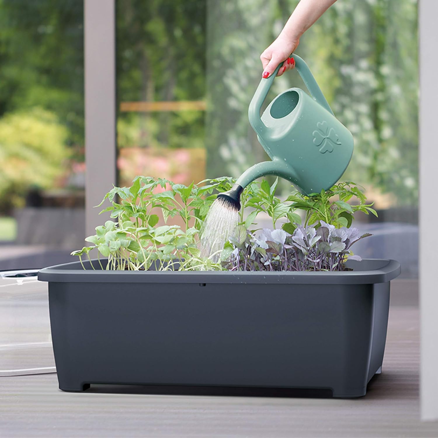 Prosperplast Koni Garden Watering Can 4.5L in Sap Colour