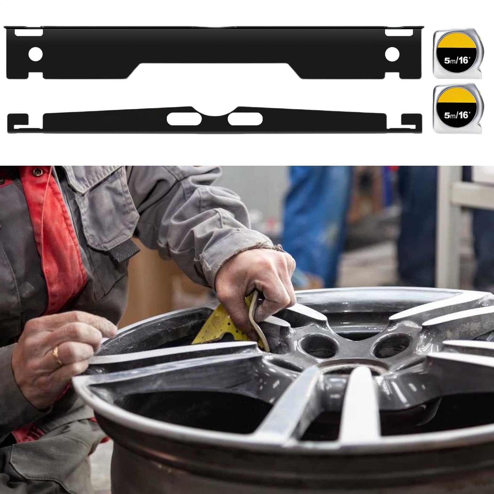 Herramientas De Alineación para Automóviles Placas de Medición Precisas | Alineador De Neumáticos para Mantenimiento de Vehículos y Remolques en Taller