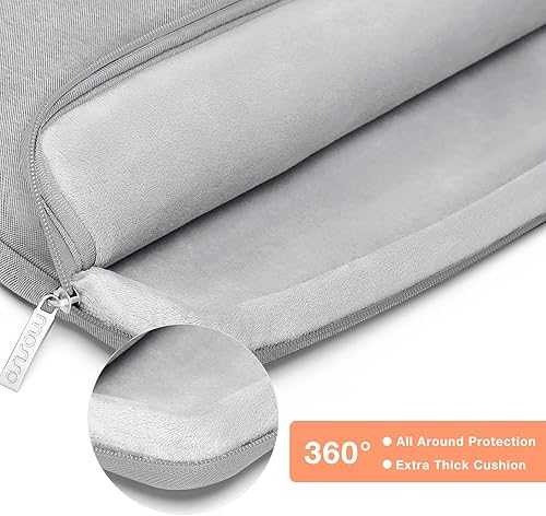 Miniatura 2 de MOSISO 360 - Bolsa de hombro protectora para laptop compatible con MacBook Air de 15 pulgadas M2 A2941 2023Pro 16 2023-2019, portátil de 15-15.6