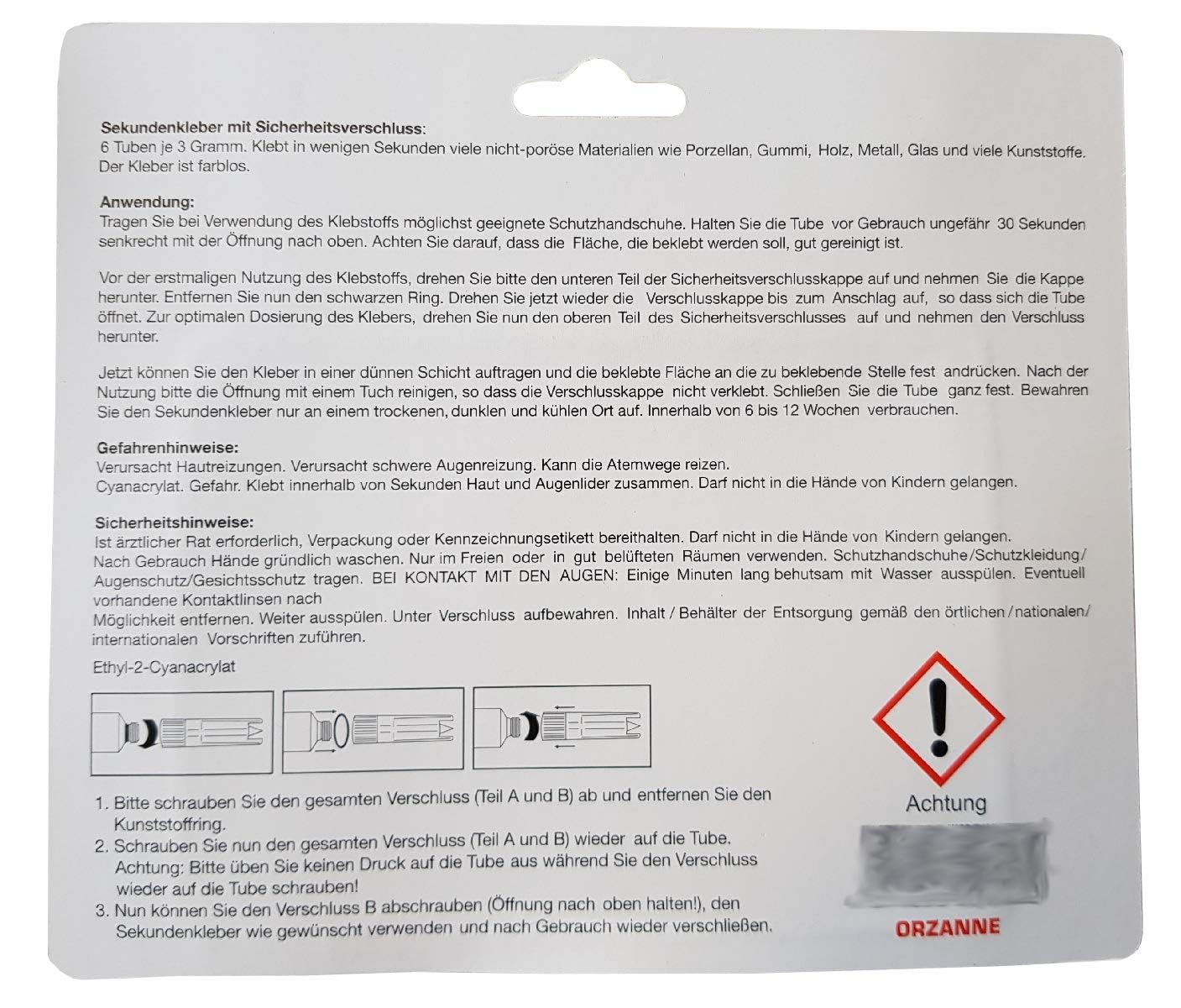 12 colla istantanea extra forte, universale, 100 g/19,98 € incolore, metallo, ceramica, gomma, plastica, legno, pelle, super adesivo, colla speciale per metallo