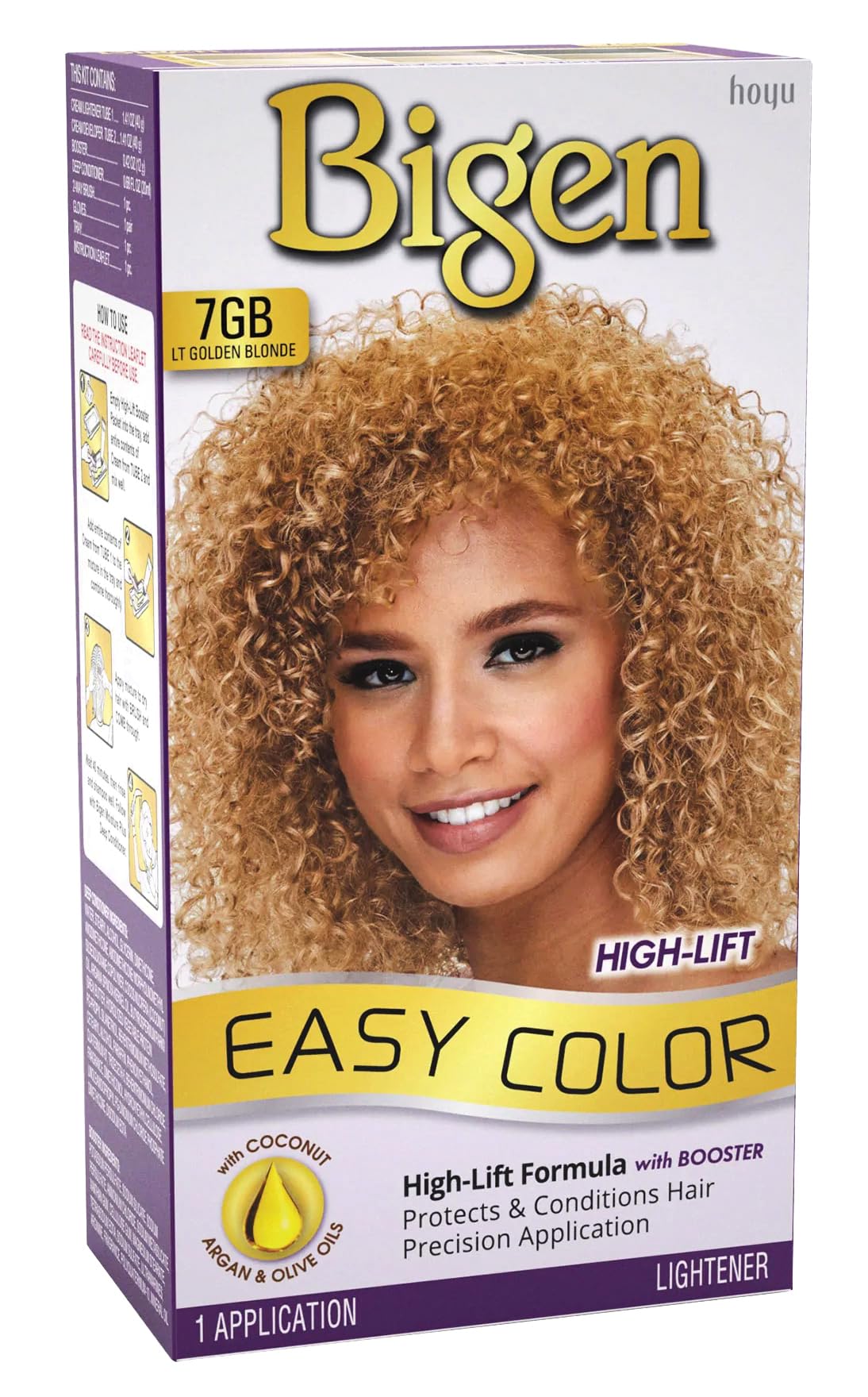 Bigen Easy Color - Lightener - LT Golden Blonde 7GB (Pack of 2)