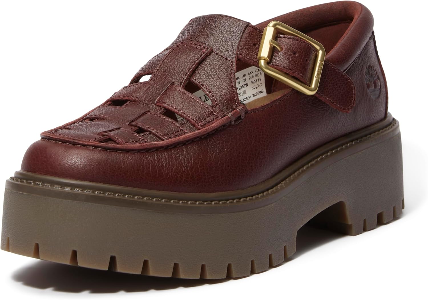 Timberland Women's Stone Street Platform Buckle Shoe