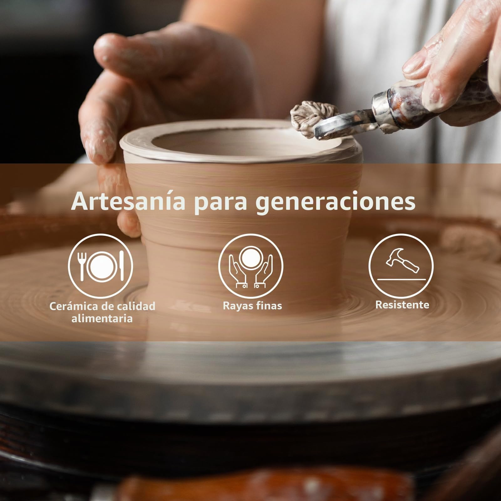 Jassceram Juego de 6 cuencos grandes de cerámica de 800 ml para sopa, avena, tazon cereales, ensalada, pasta, lavavajillas, microondas y horno, 6 pulgadas, color blanco