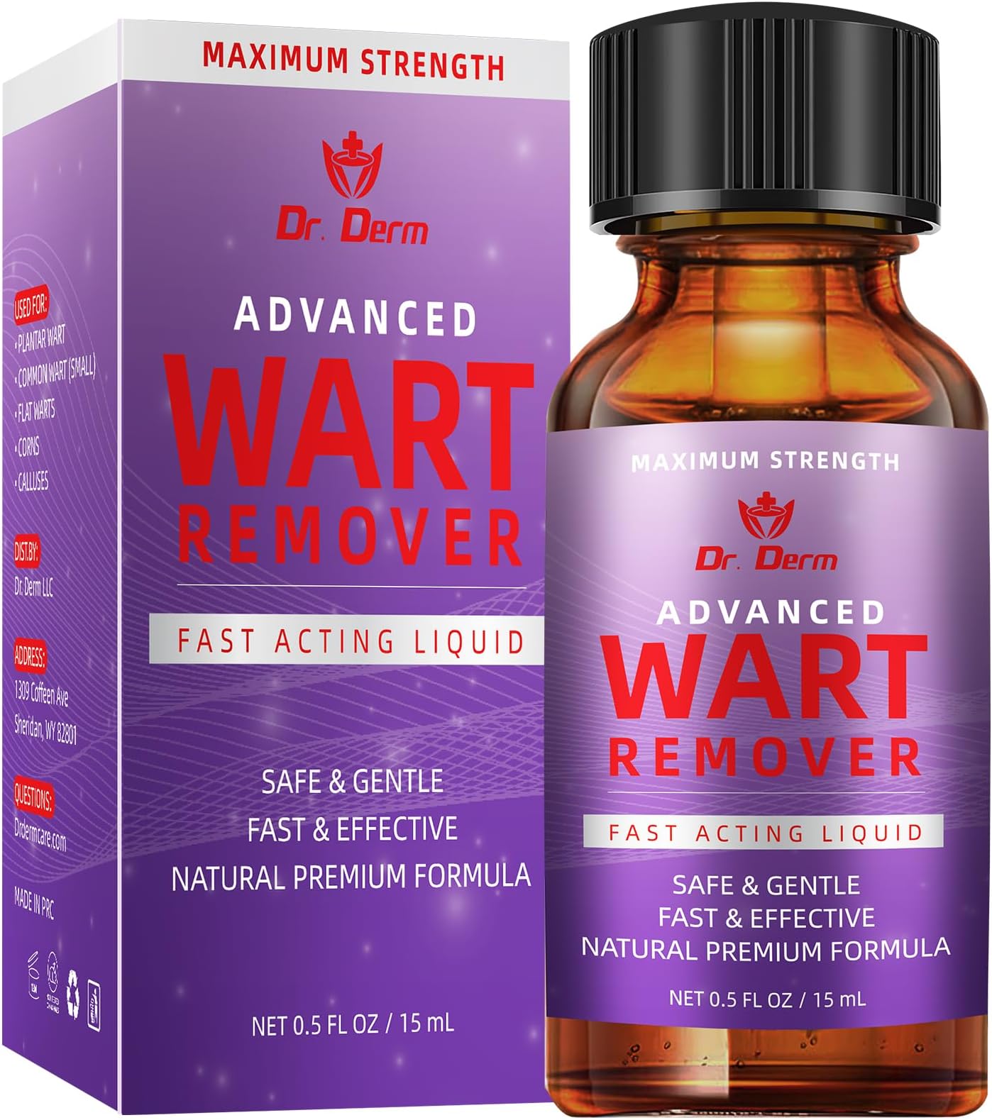 Uforic Wart Remover Maximum Strength Genital Wart