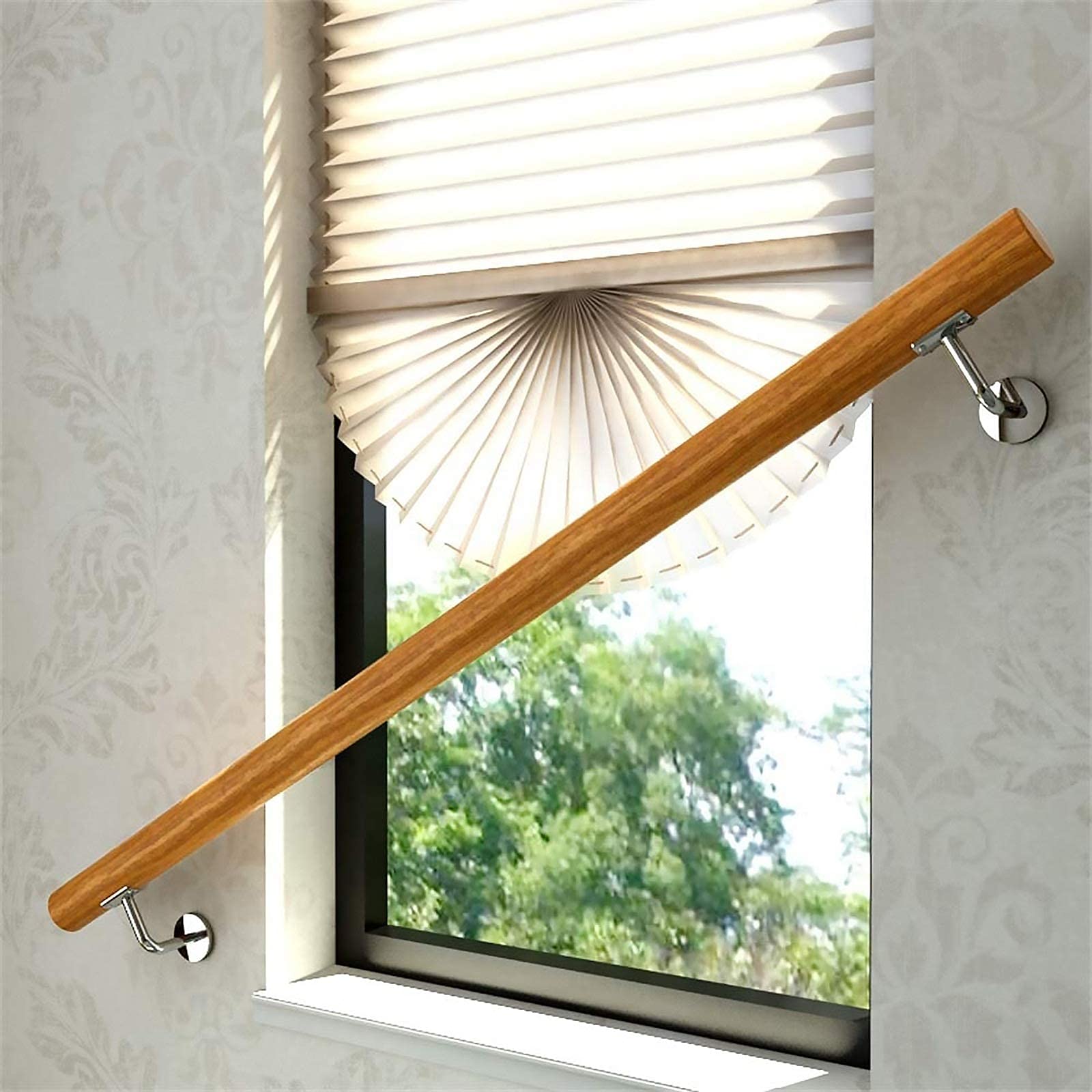 Rambarde ronde pour escalier kit de rampe de sécurité seniors