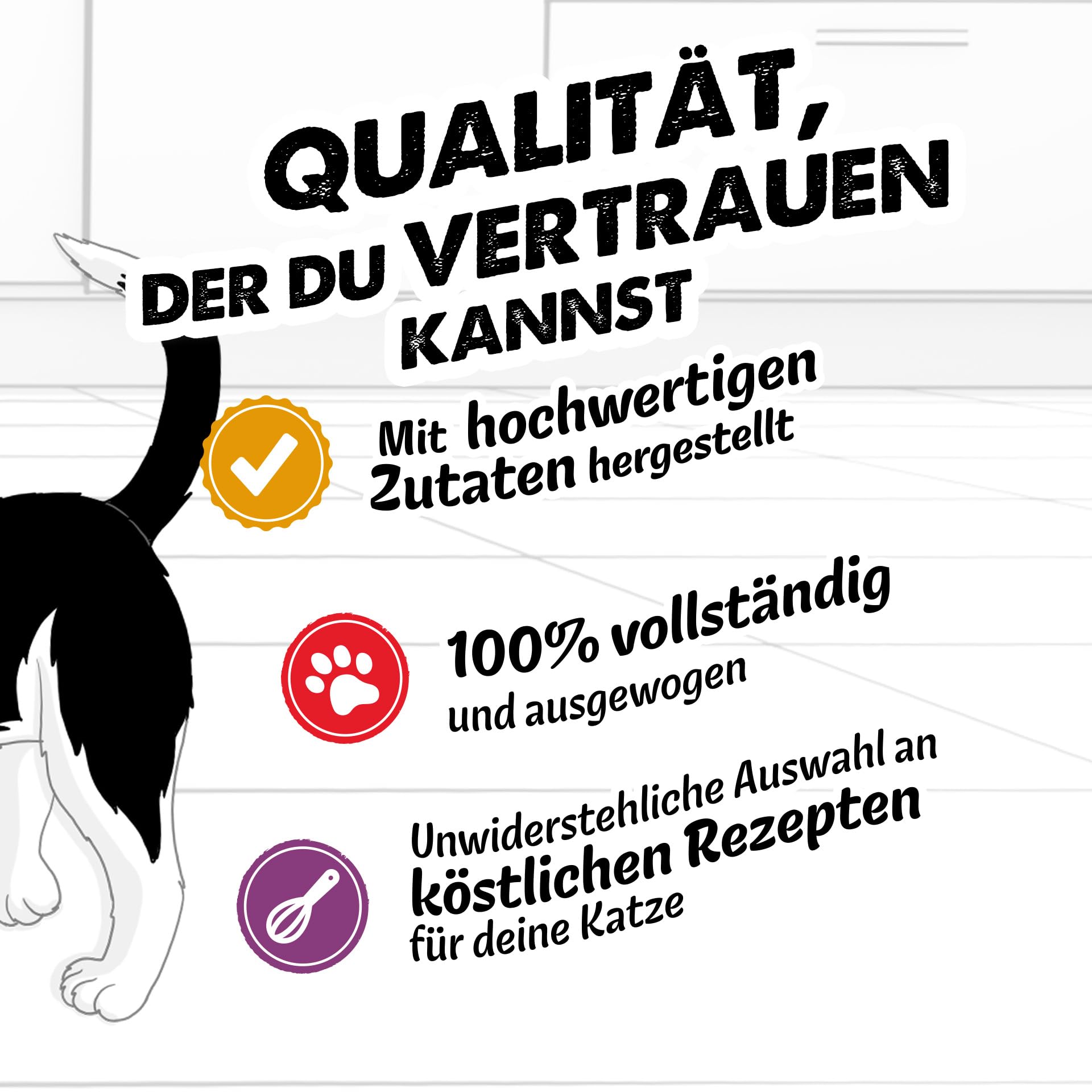 FELIX So gut wie es aussieht Junior Nassfutter für Katzen Gemischte Vielfalt, 12 praktische Portionsbeutel, zarte Stücke in Gelee, 4 leckere Sorten, 100% vollständige Ernährung