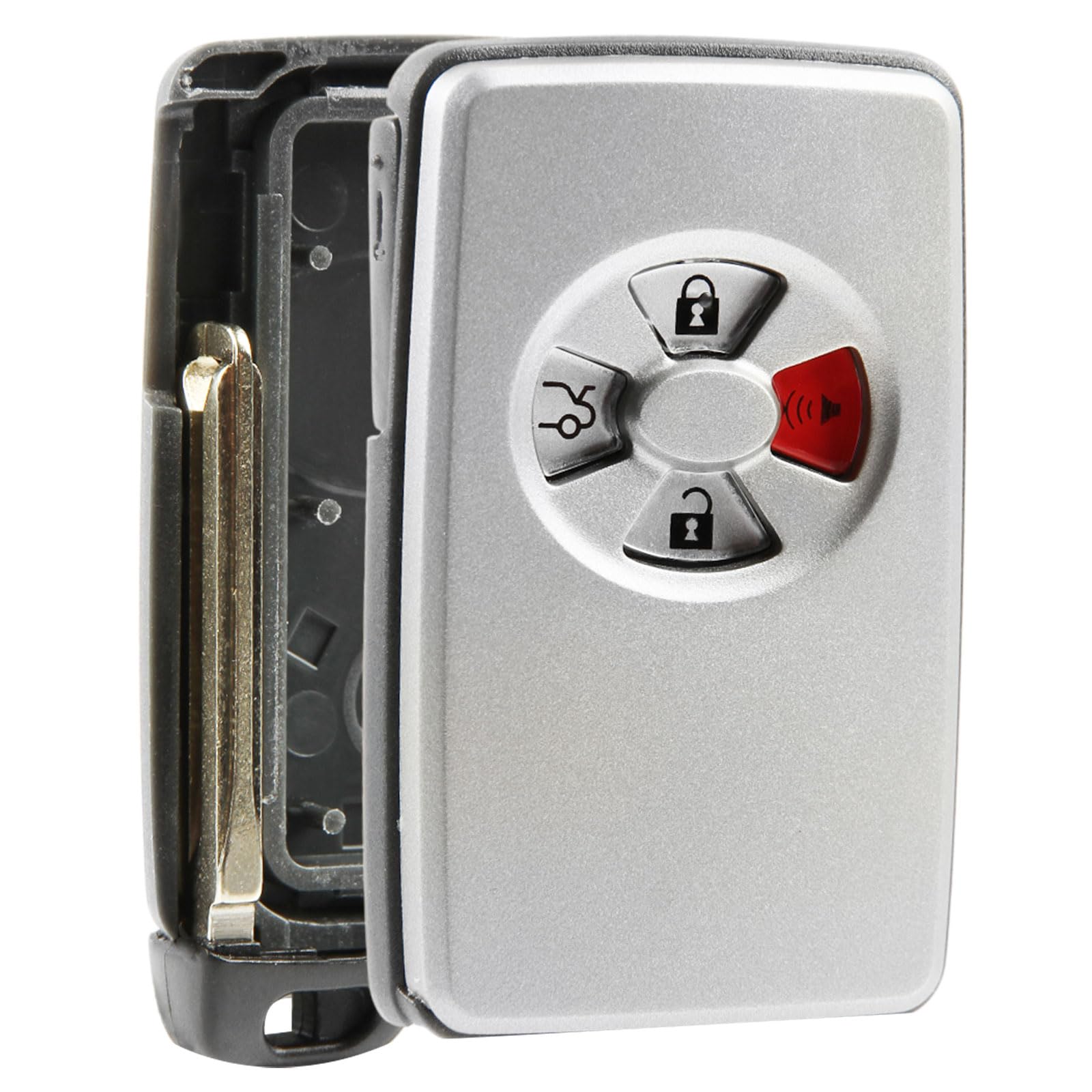 Replacement for 2005-2007 Toyota Avalon 4-Button Remote Key Fob Shell Case HYQ14AAF