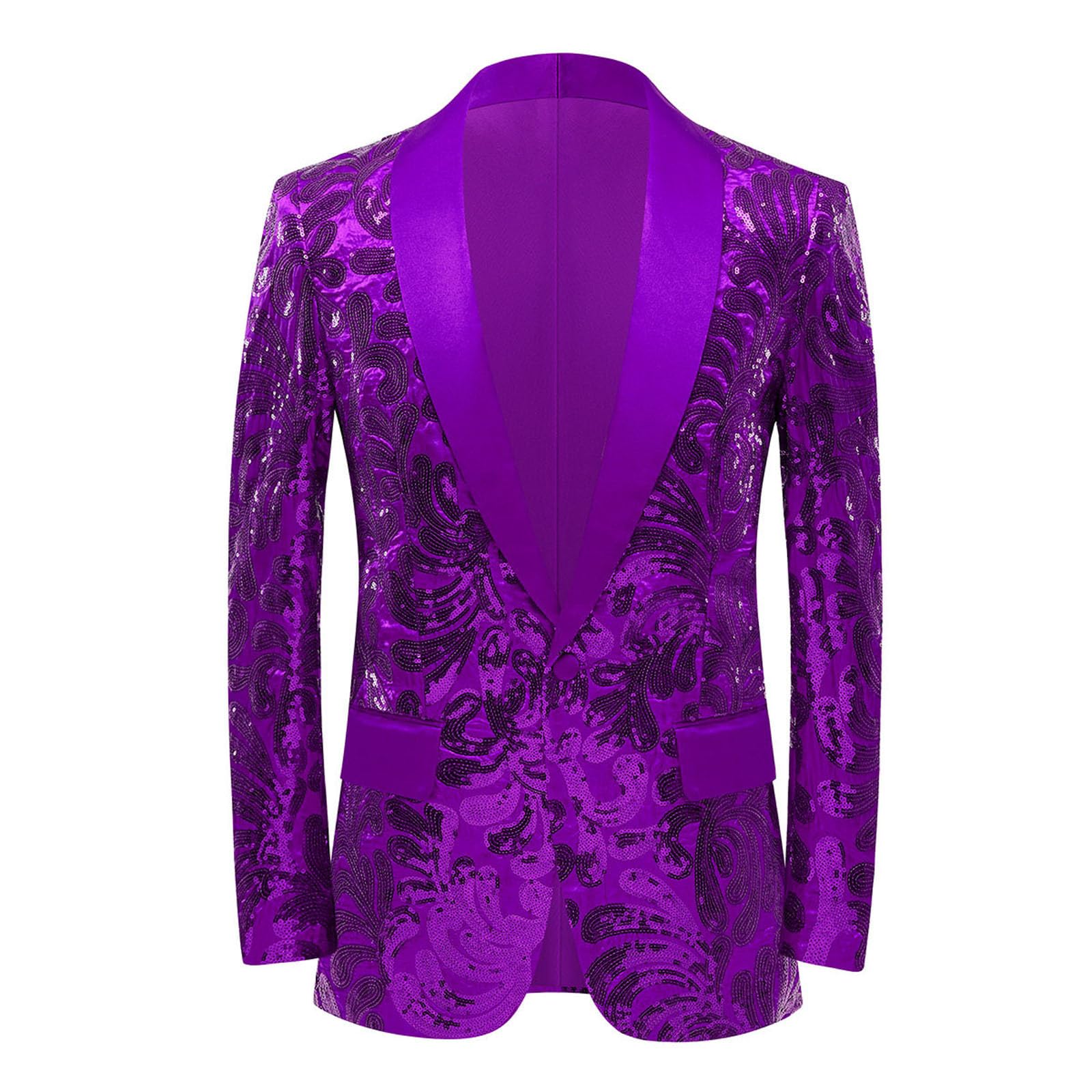 Elegante giacca da uomo con paillettes per spettacoli banchetti e serate formali