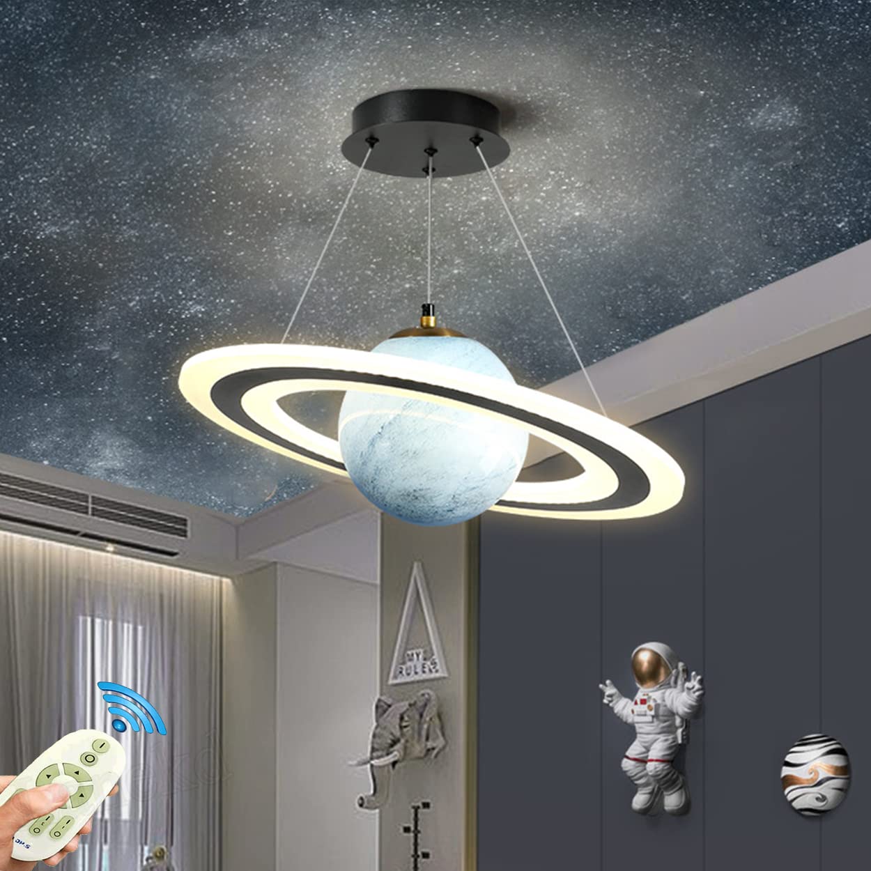 DROMEZ Led-hanglamp kinderkamer, 40 W kinderkamerlamp, hanglamp