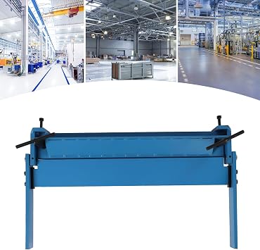 Sheet Metal Bender Folder, Manual Bending Machine, Portable Metal Bender, 95° Bending Brake Machine, 450mm Metal Working Tool, for Carbon Steel, Copper Plate, Aluminum Plate 