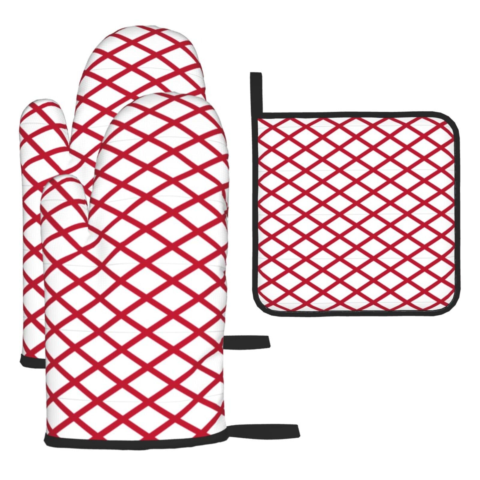 Alabama State Flag Oven Mitts And Pot Holders Sets Of 3 Oven Glove Kitchen Decor For Baking Cooking Bbq