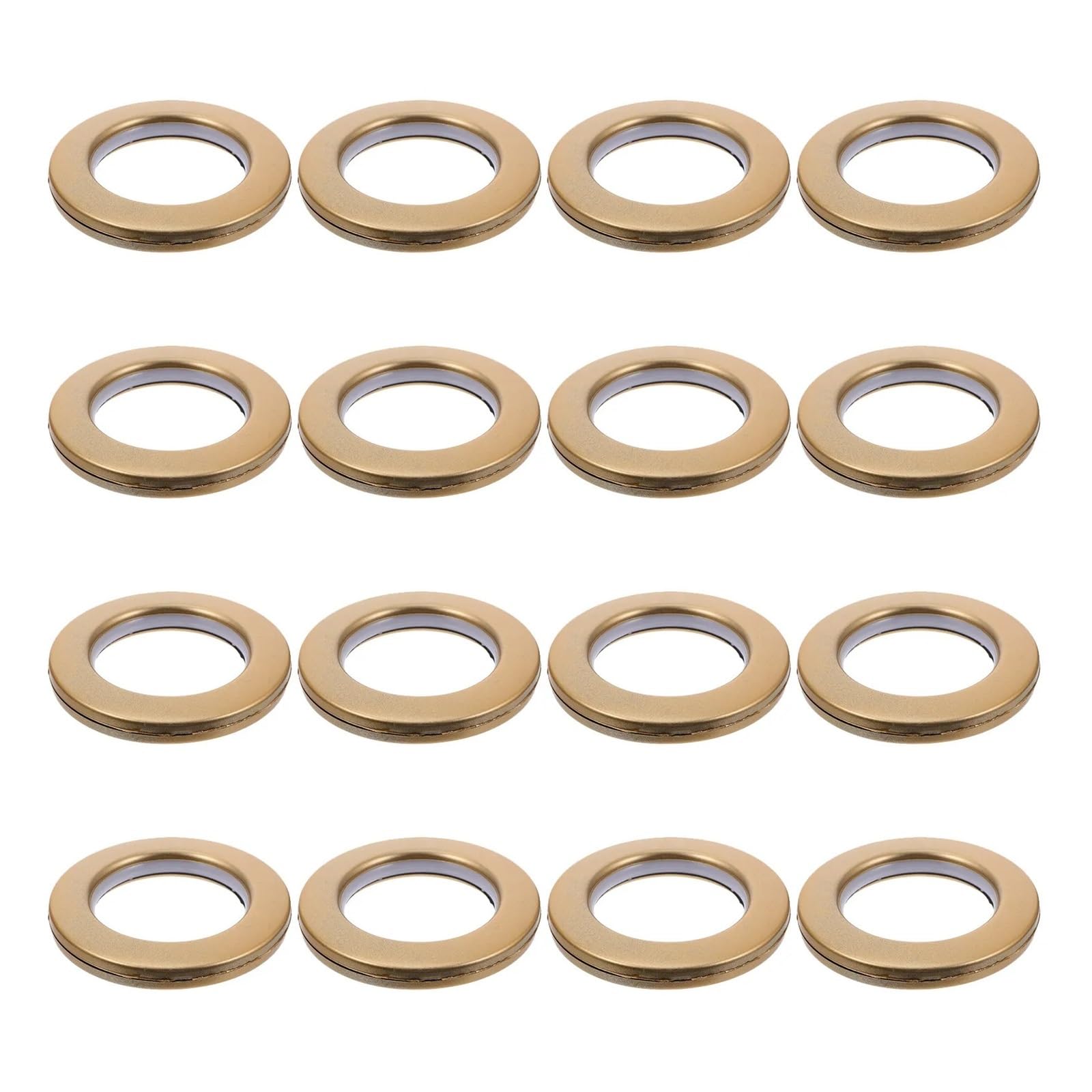 Curtain Grommets 80Pcs Nanoscale Curtain Grommets Plastic Rings Easy Install Low Noise Eyelet Sliding Rod Accessories for Curtains Drape