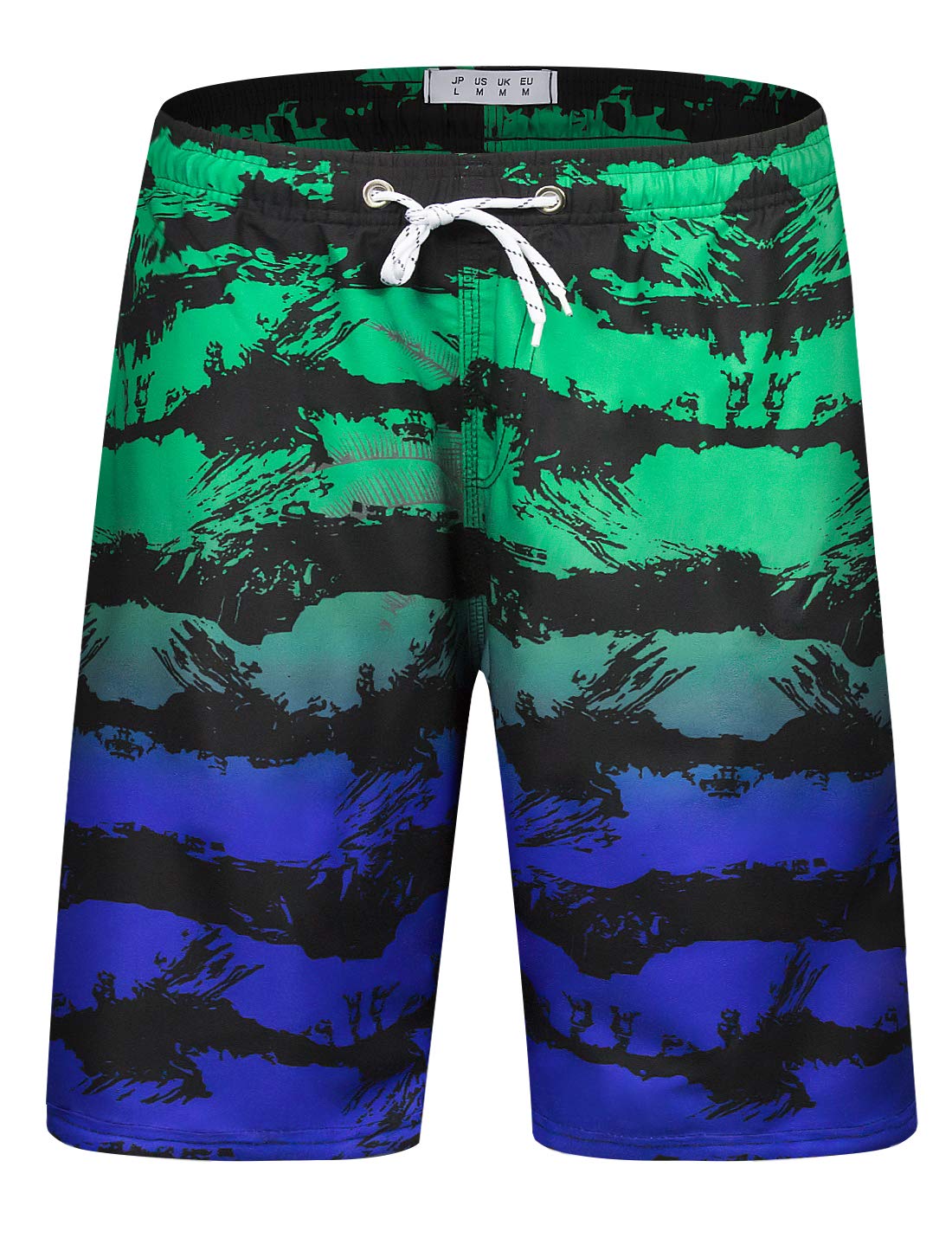 APTRO Costumi Pantaloncini da Bagno Uomo Mare Surf Piscina Stampa Hawaiana Estiva Grande Asciugatura Rapida con Fodera in Rete
