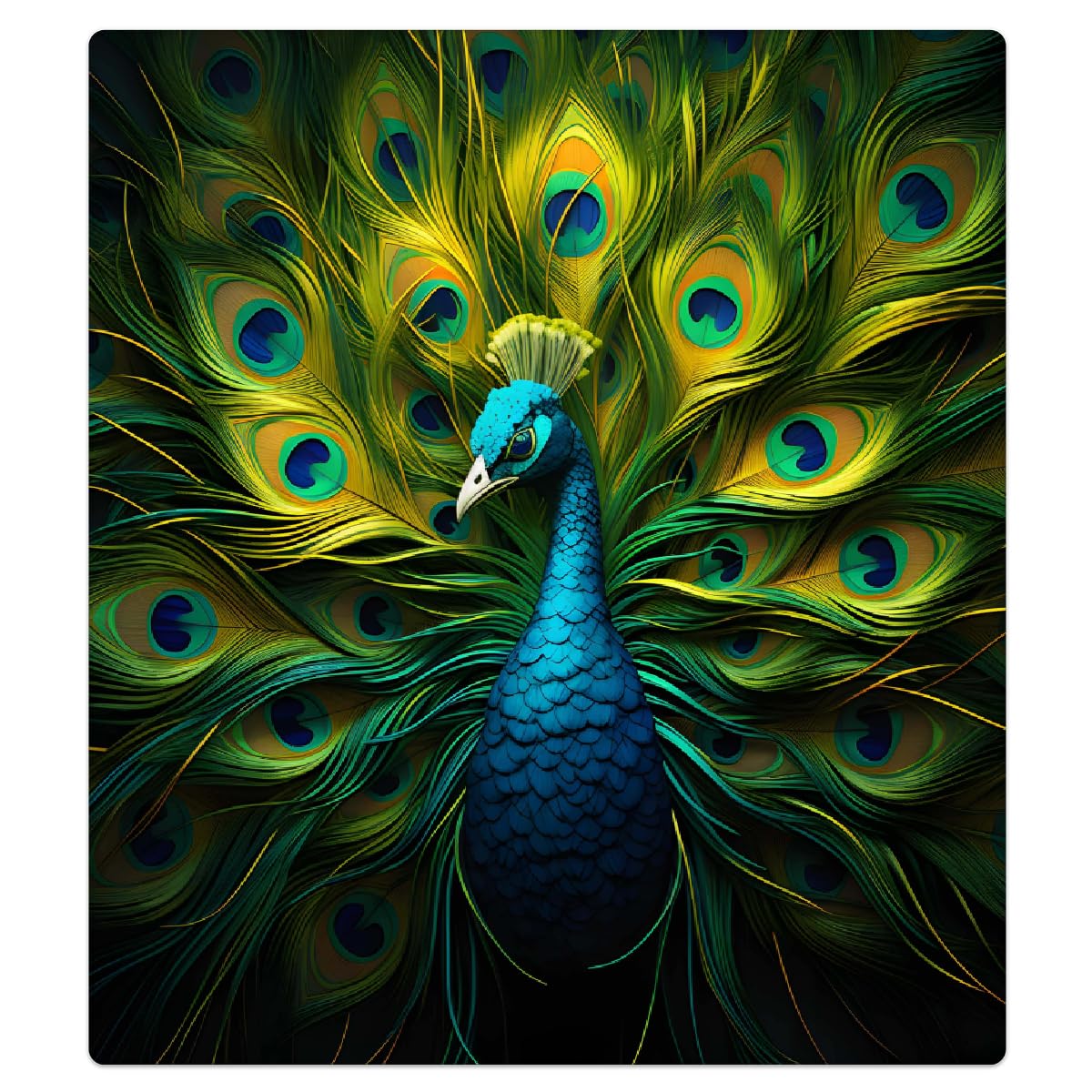 Cubierta magnética para lavavajillas Mexpekil soluciona golpes frontal imantado pavo real 8