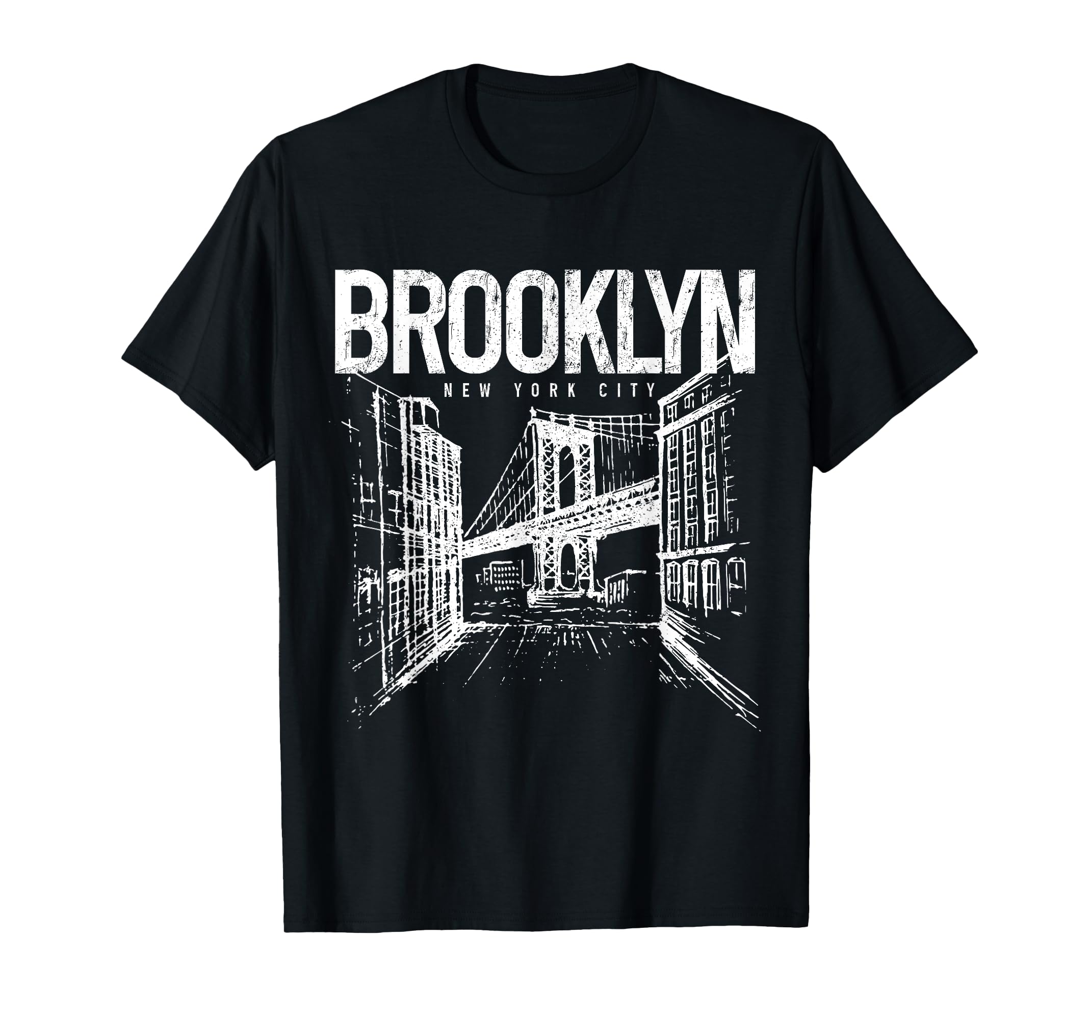 Brooklyn Pride NYC New York City NY Brooklyn Bridge T-Shirt