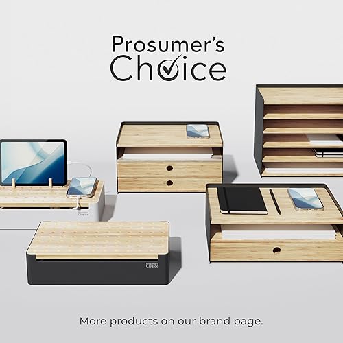 Miniatura 7 de OrganizadorDeEscritorio-1cajón Prosumer's Choice Organizador de Papel de Escritorio Bandeja de Madera - Solución y Tamaño Ideal para una