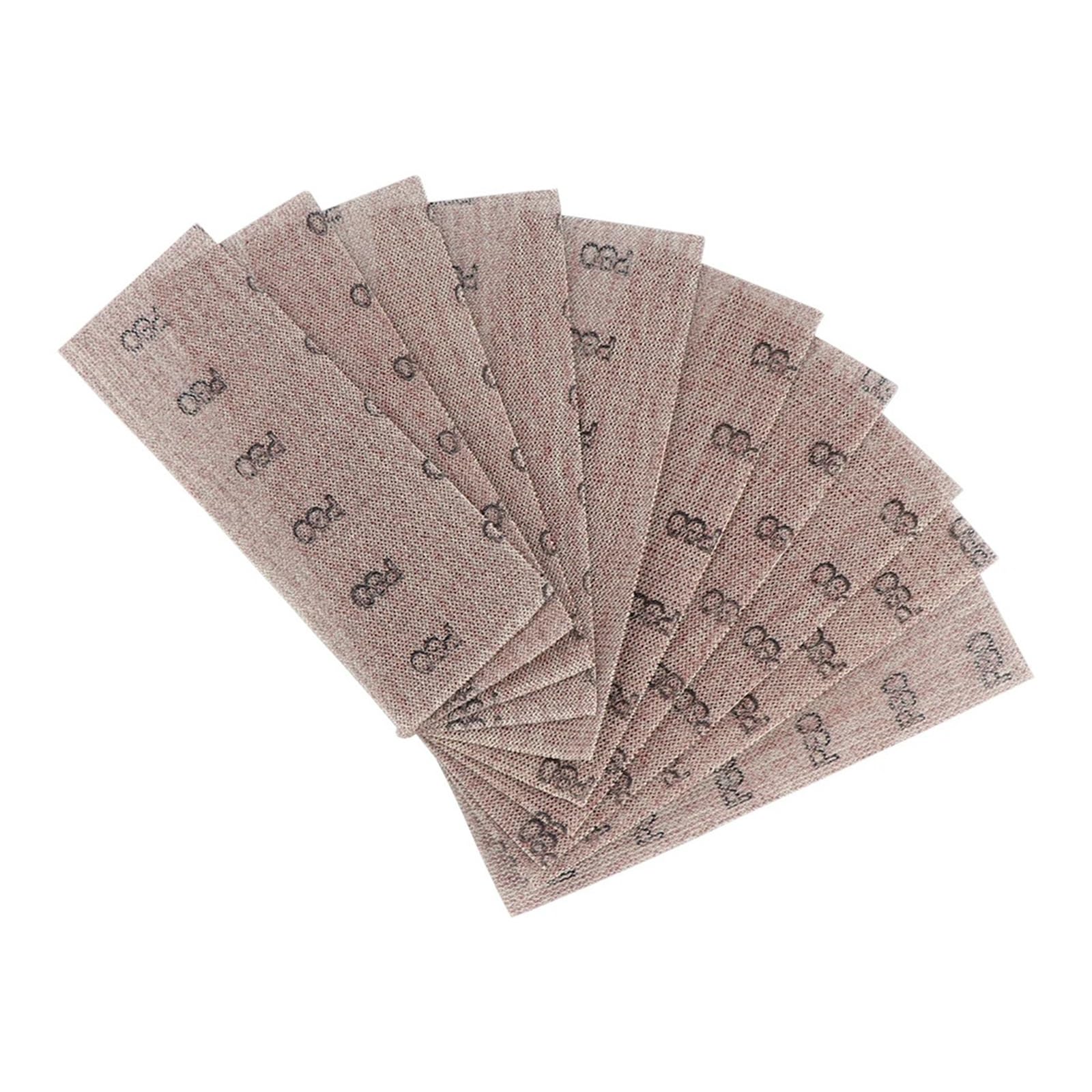 Disque Abrasif Maille 20/50pcs 198 * 70MM disques de ponçage en maille de filet de papier de verre