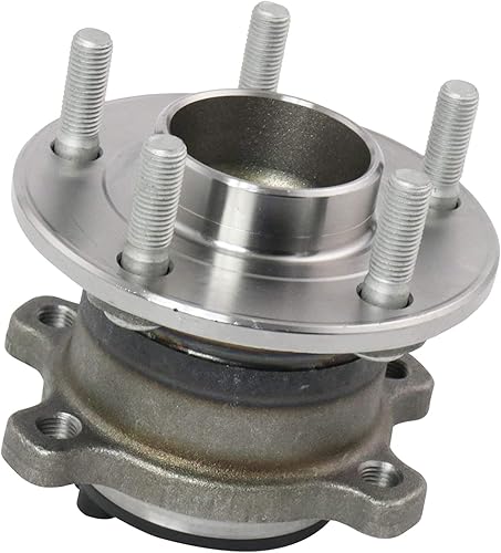 Miniatura 3 de TRQ Juego de 2 rodamientos de cubo de rueda trasera, para lado izquierdo del conductor izquierdo derecho del pasajero, compatible con Ford Transit