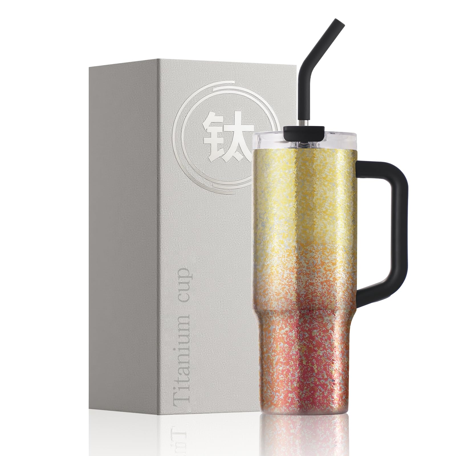 Amazon.com: ZING TTI 34oz Pure Titanium Tumbler with Handle