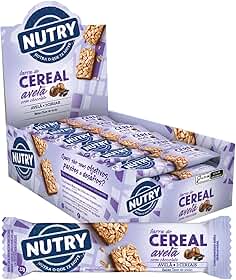 Barra de Cereal Avelã com Chocolate Nutry com 24 Unidades