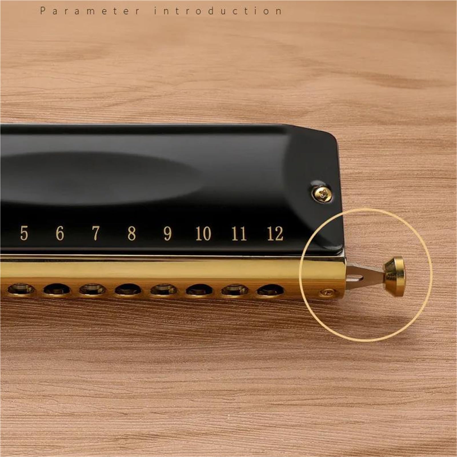 Armonica Armonica Cromatica A 12/16 Fori Strumento Musicale Professionale Di Qualità Per Le Prestazioni, Fisarmonica(12 Hole)