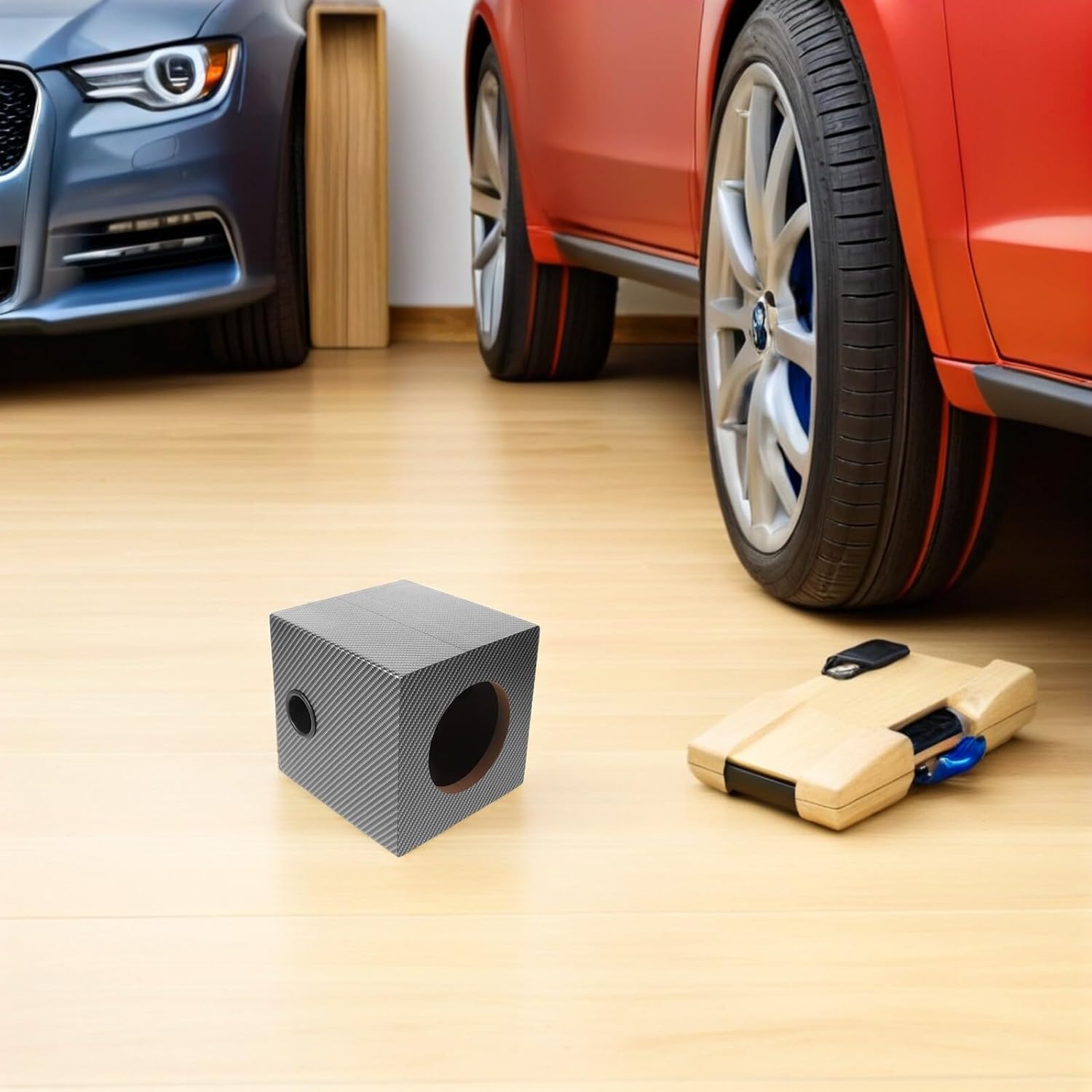Car Audio Speaker Enclosure Box for 5 Inch Subwoofers Wooden