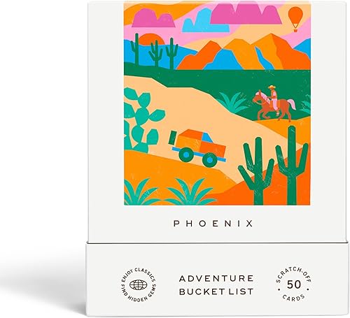 Miniatura 9 de Reach International Outfitters Lista de Aventuras de Arizona: 50 Tarjetas para Rascar para Actividades al Aire Libre, Atracciones Turísticas y