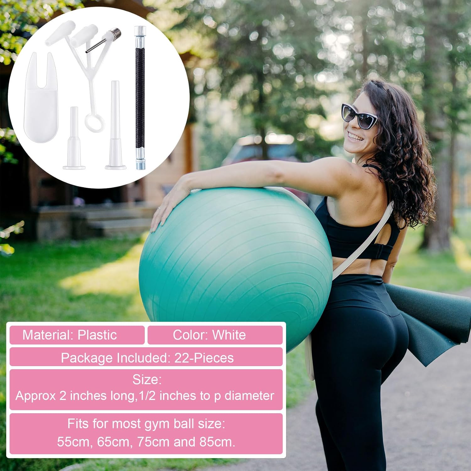 Yoga Ball Plug, Fitness Ejercicio Ball Air Stopper Ecuador Ubuy