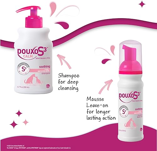 Miniatura 3 de DOUXO S3 Calm Combo Set - Champú (6.7 oz) y mousse (5.1 oz)