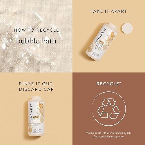 Miniatura 39 de The Honest Co. Honest baño de espuma, Libre de fragancia, 1, 1