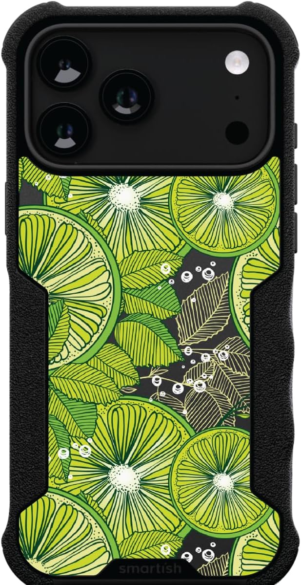 Smartish - Lime Time - iPhone 17 Pro Max MagSafe Armor Case - Gripzilla [Rugged & Tough] Heavy Duty Armor Case - Fits iPhone 17 Pro Max