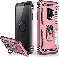 Vista 41 de LUMARKE Funda para Galaxy S10+ Plus, pasa 16 pies, probada en caídas con anillo magnético y soporte, compatible con soporte de montaje de automóvil