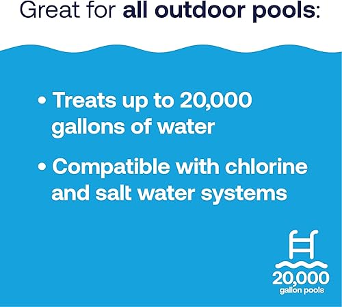 Miniatura 6 de HTH 91022 Kit de cuidado de piscina, suministros de apertura y cierre de piscina, 4 libras