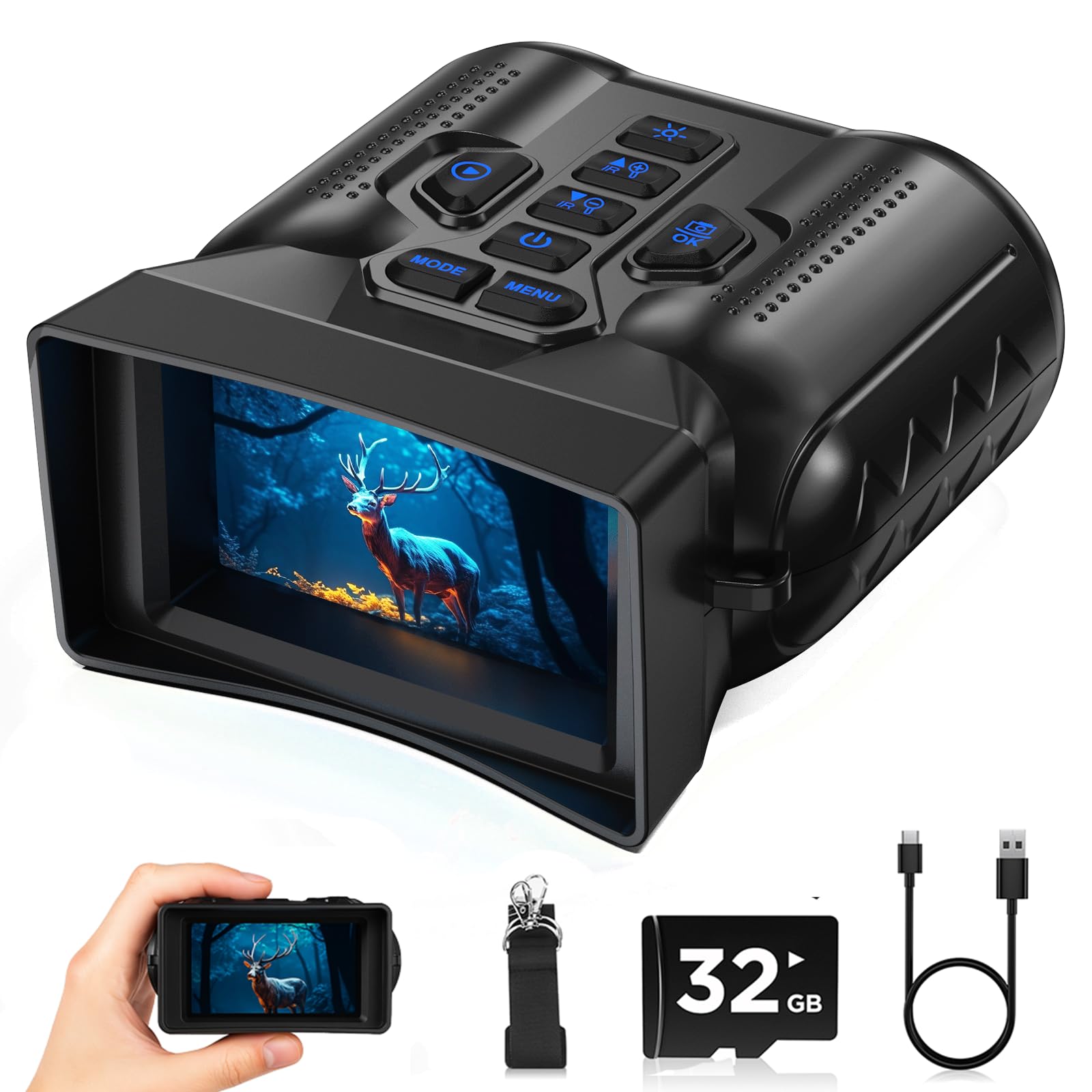Wishbety Night Vision Binoculars