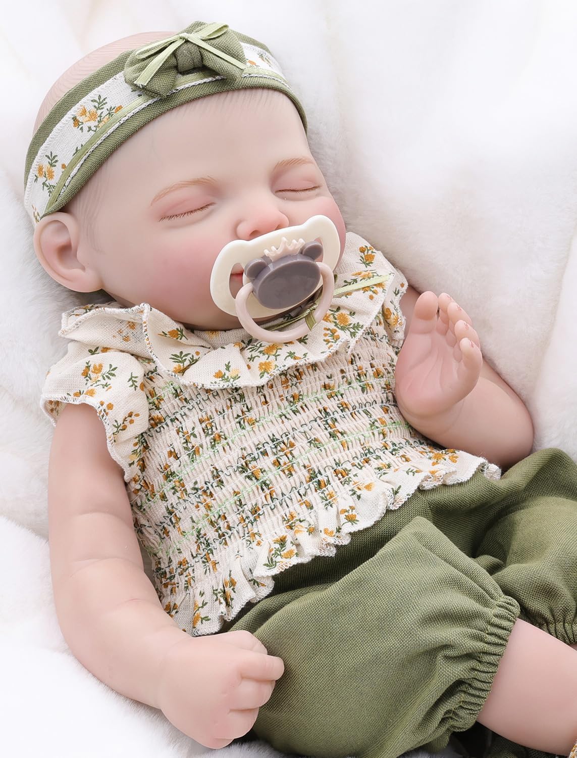 Baby Doll, 20 Inch Reborn Baby Dolls – Realistic Lifelike Newborn, Real Life Baby Dolls with Accessories, Gift for 3+ Year Old Girls, Pretend Play & Collection