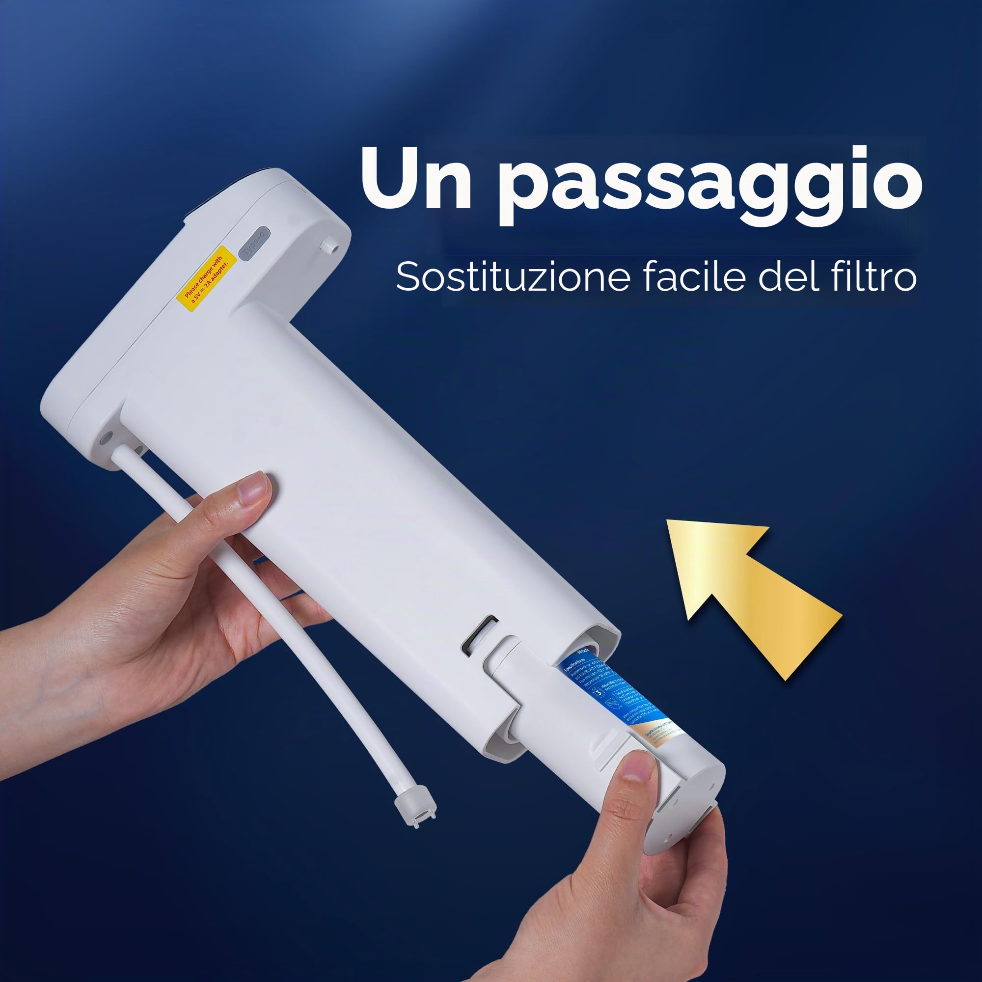 Waterdrop WD-EDF - Filtri di ricambio per tutte le caraffe filtranti per acqua istantanea Waterdrop WD-ED01W, WD-ED01B, durano fino a 3 mesi o 757 litri (confezione da 3)