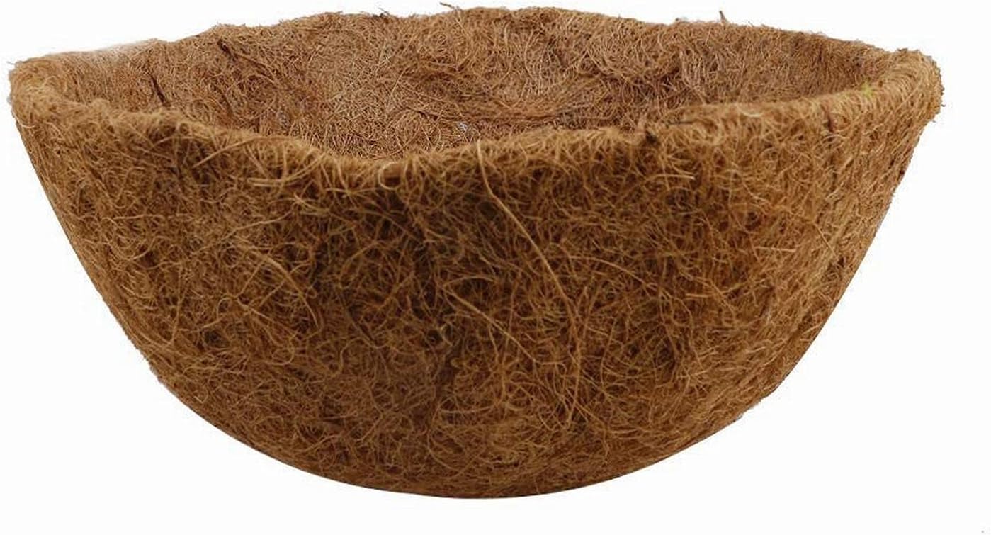 FDSH Soporte de la Planta Colgante, Forros de reemplazo de la Fibra de la Pared del semillero de la Pared del círculo para Las cestas Colgantes de la Pared.
