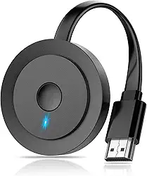 Adaptador de tela HDMI sem fio 4K, dongle SOCLLLife Screen Casting para i-Phone, Android, laptop, PC para HDTV/projetor/monitor, suporta Airplay, Miracast, DLNA para filmes, vídeos, apresentações