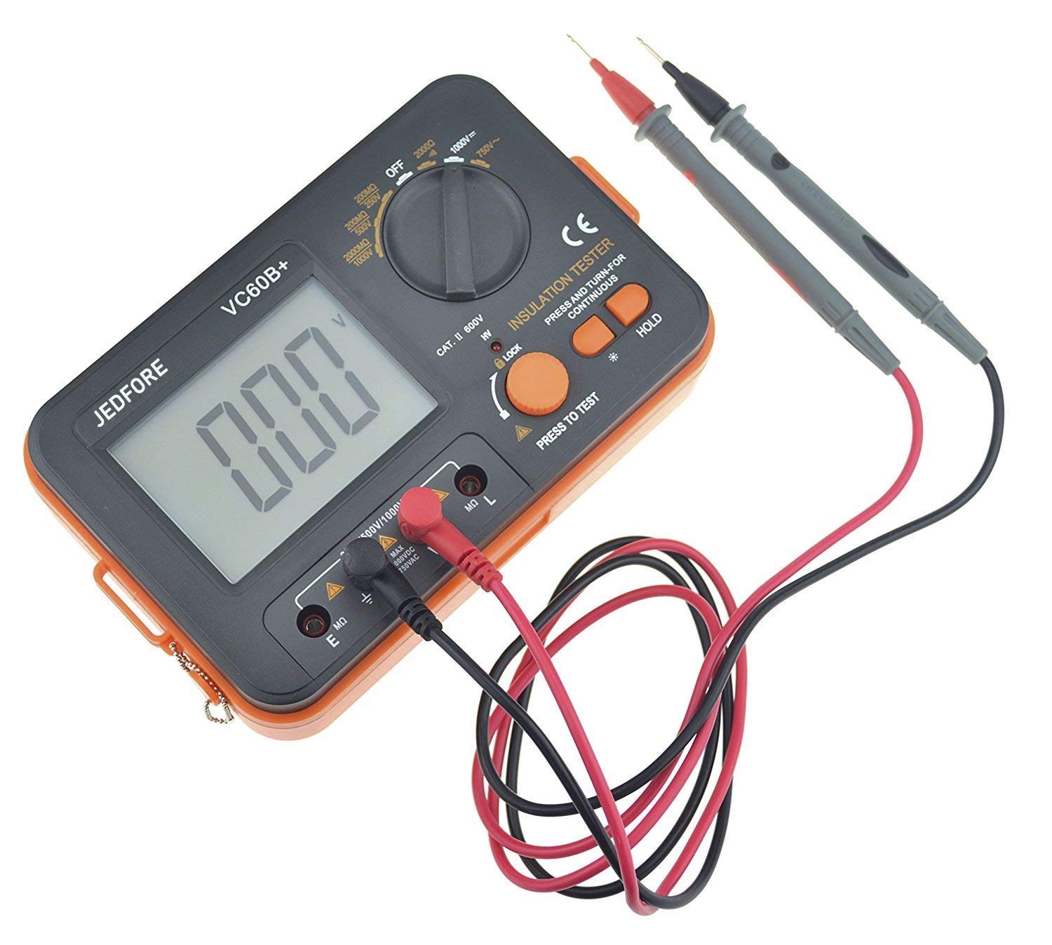 VC60B+ Digital Multimeter Insulation Resistance Multi Tester DCV ACV