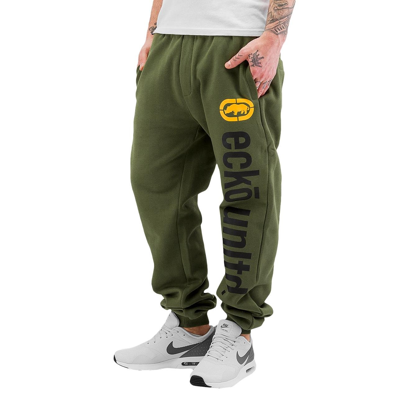 Marc EckoEcko Unltd. Men Sweat Pants 2Face Olive XL