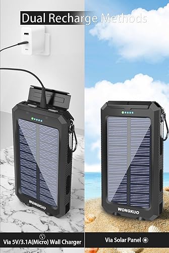Miniatura 3 de WONGKUO Banco de energía (negro flash)