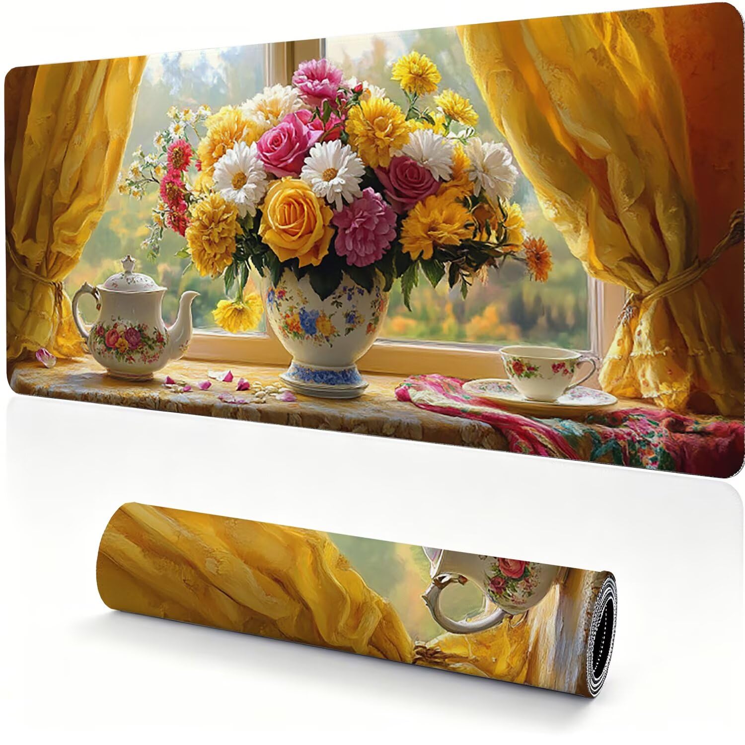 Gamingowa podkładka pod mysz XXL 1200 x 600 x 4 mm, podkładka na biurko