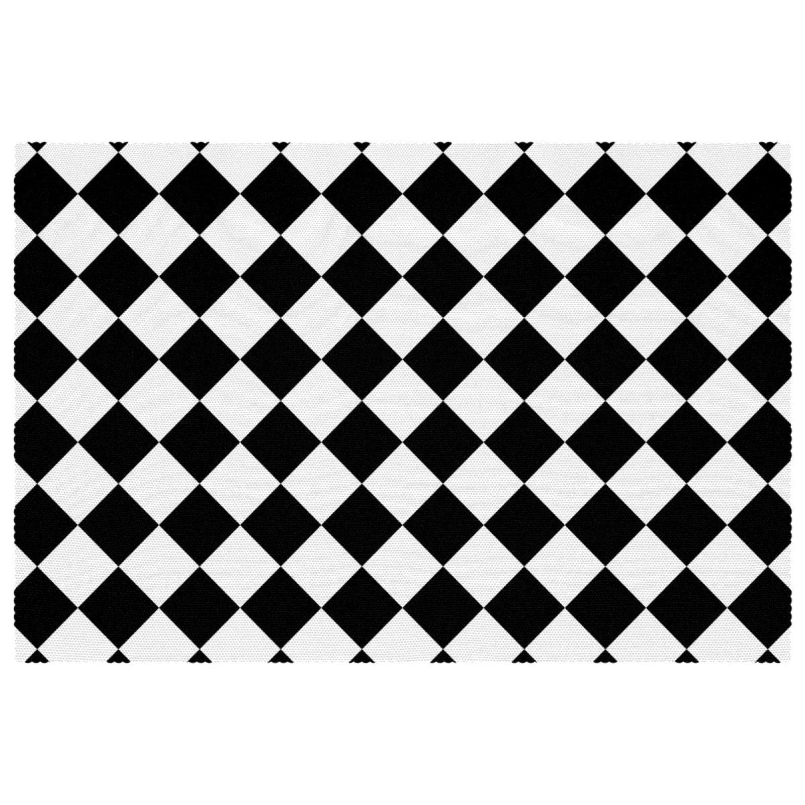Set de table design hypnotique haut de gamme résistant chaleur 30x45cm