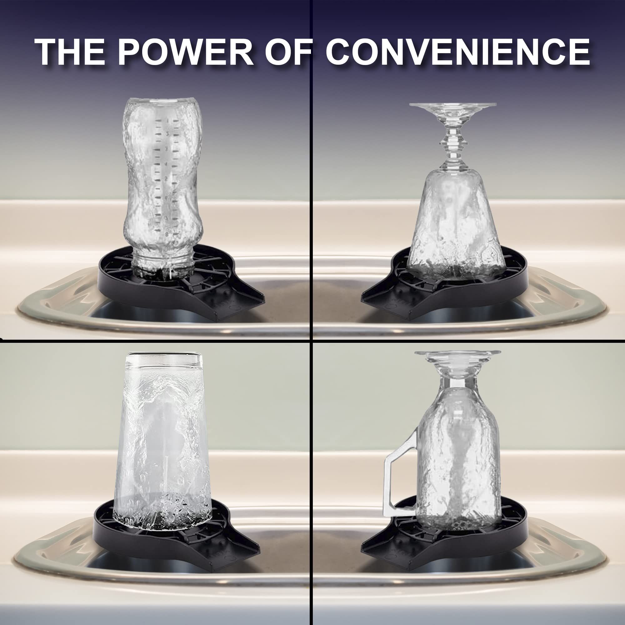 Buy Cup Washer for Sink Glass Rinser Cup Cleaner for Sink Bottle